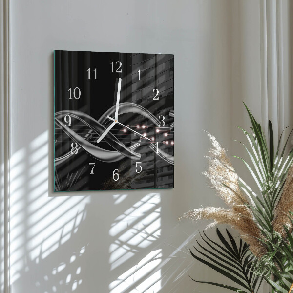 Reloj cuadrado Abstracción