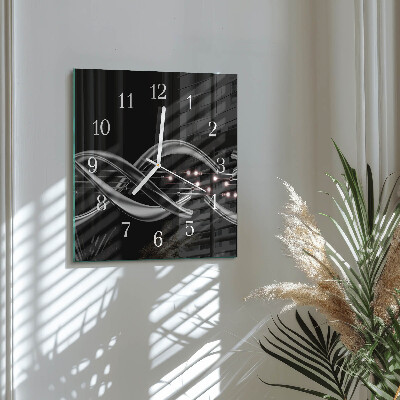 Reloj cuadrado Abstracción