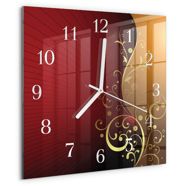 Reloj cuadrado Abstracción