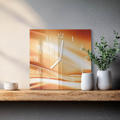 Reloj cuadrado Abstracción