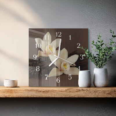 Reloj cuadrado Vainilla