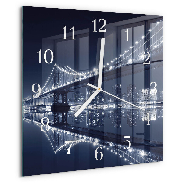 Reloj cuadrado Puente