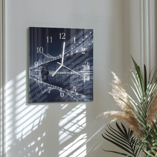 Reloj cuadrado Puente