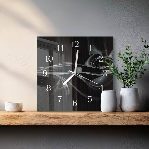 Reloj cuadrado Abstracción