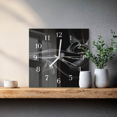 Reloj cuadrado Abstracción