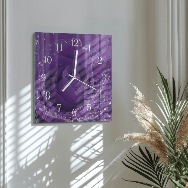 Reloj cuadrado Rosa