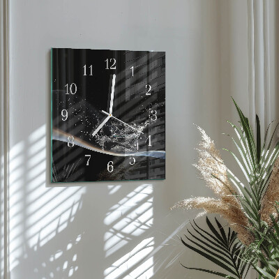 Reloj cuadrado Agua