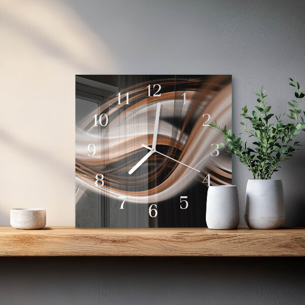 Reloj cuadrado Arte abstracto