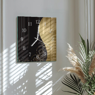 Reloj cuadrado Arte abstracto