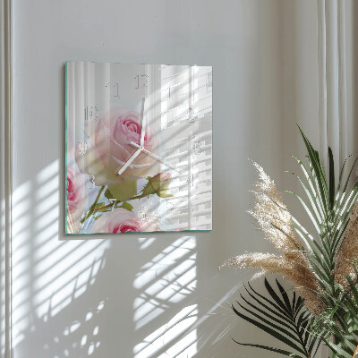 Reloj cuadrado Rosa