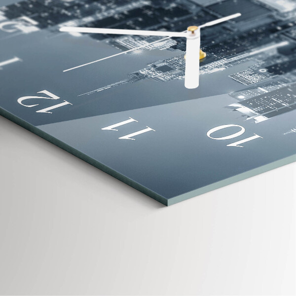 Reloj cuadrado Horizonte