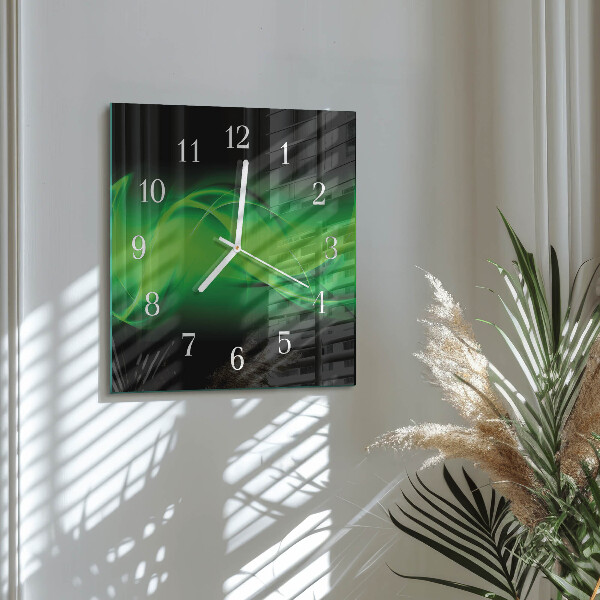 Reloj cuadrado Abstracción