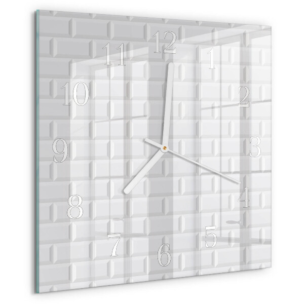 Reloj cuadrado Ladrillo