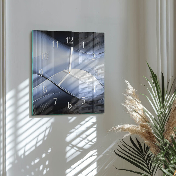 Reloj cuadrado Abstracción