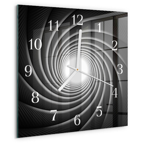 Reloj cuadrado Vórtice