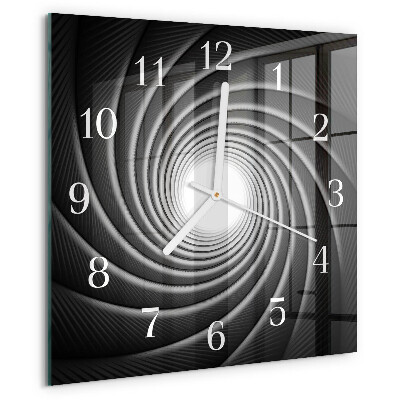 Reloj cuadrado Vórtice
