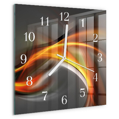 Reloj cuadrado Abstracción