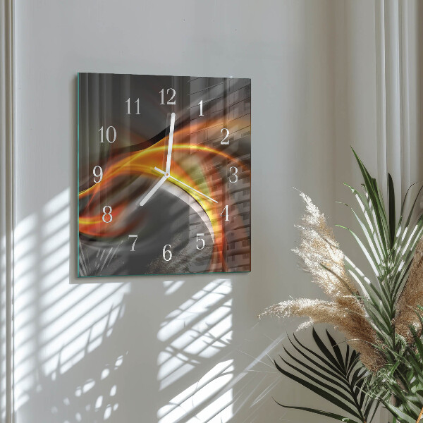 Reloj cuadrado Abstracción