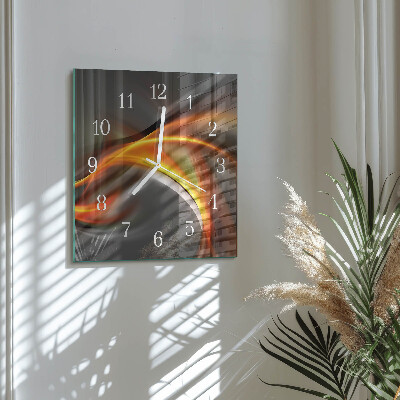 Reloj cuadrado Abstracción