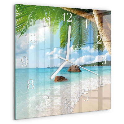 Reloj cuadrado Isla