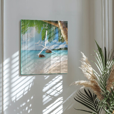 Reloj cuadrado Isla