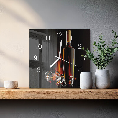 Reloj cuadrado Alcohol