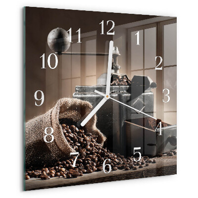 Reloj cuadrado Molinillo de café