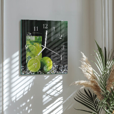 Reloj cuadrado Carbonato de calcio