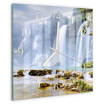 Reloj cuadrado Cascada