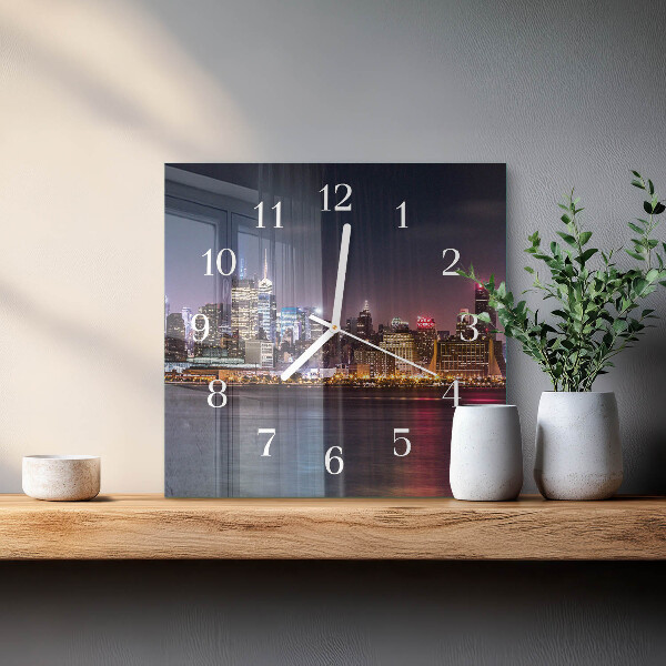 Reloj cuadrado Horizonte