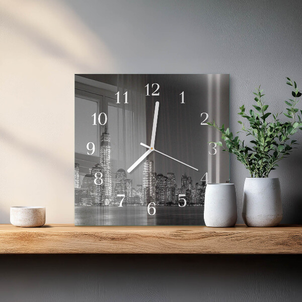 Reloj cuadrado Horizonte