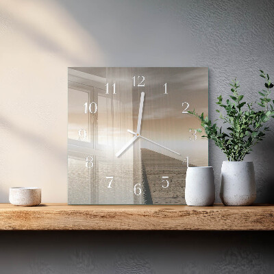 Reloj cuadrado Muelle