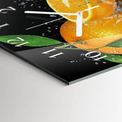 Reloj cuadrado Naranjas