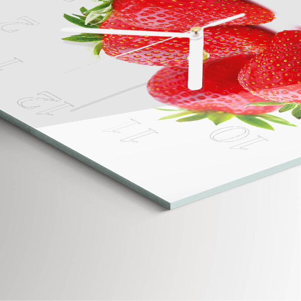 Reloj cuadrado fresas