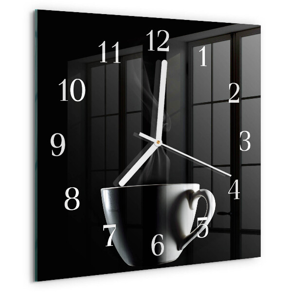 Reloj cuadrado Taza