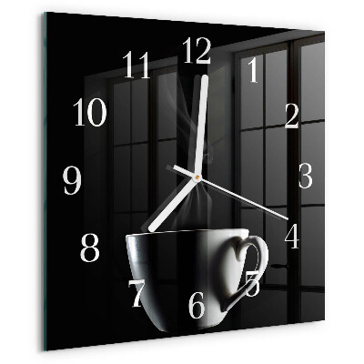 Reloj cuadrado Taza