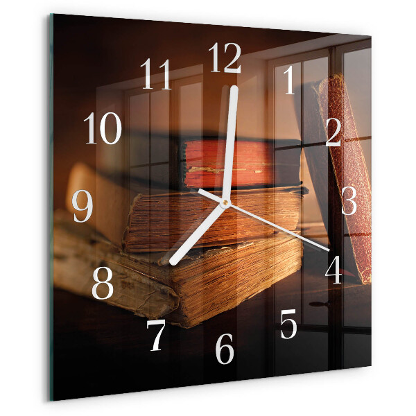 Reloj cuadrado Libro