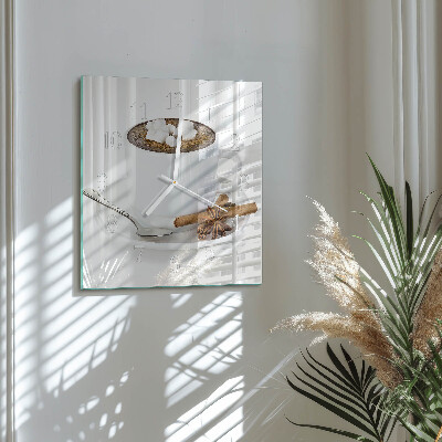 Reloj cuadrado Chocolate