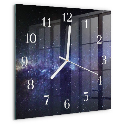 Reloj cuadrado Galaxia