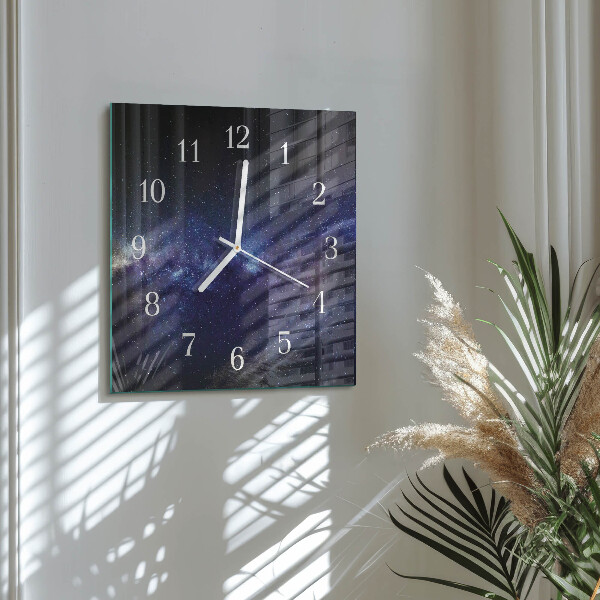 Reloj cuadrado Galaxia