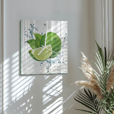 Reloj cuadrado Carbonato de calcio