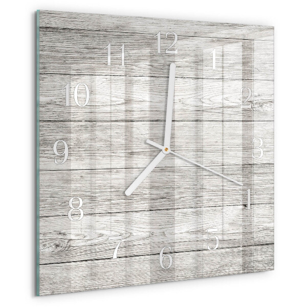 Reloj cuadrado Tableros grises