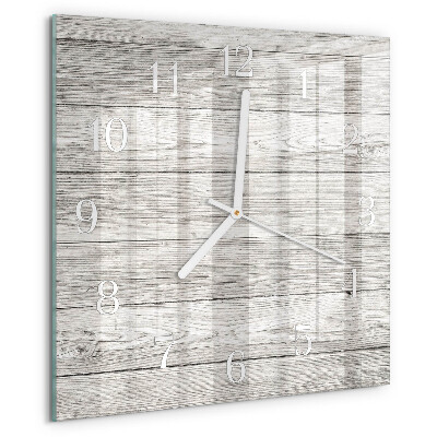 Reloj cuadrado Tableros grises
