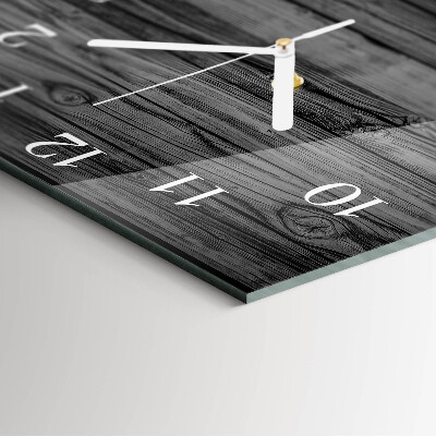Reloj cuadrado Madera