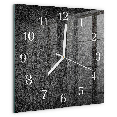Reloj cuadrado Madera