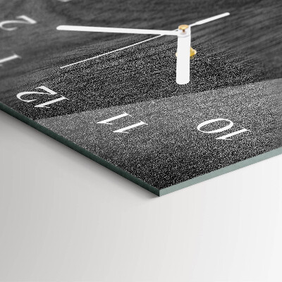 Reloj cuadrado Madera