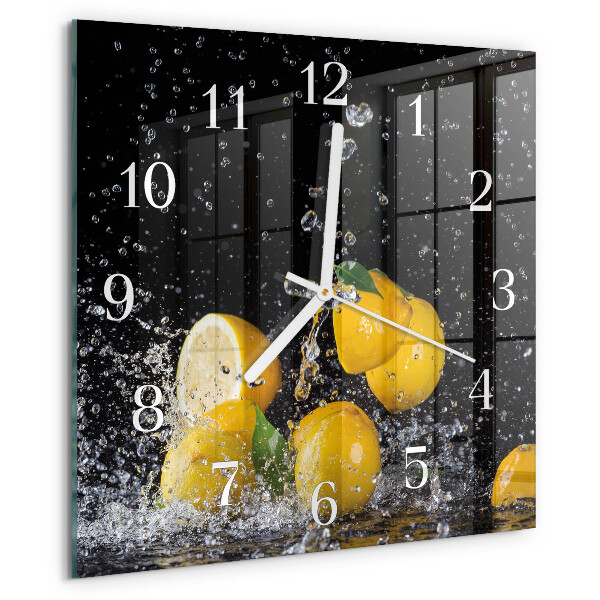 Reloj cuadrado Limones