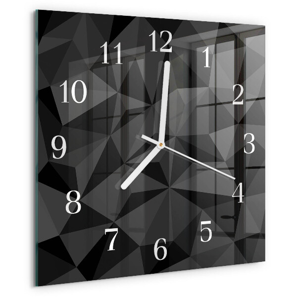 Reloj cuadrado Patrón 3D