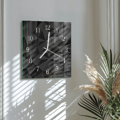 Reloj cuadrado Patrón 3D