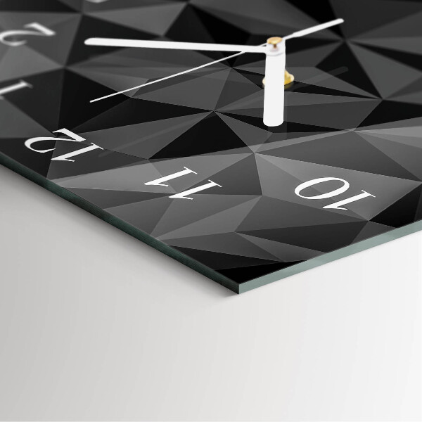 Reloj cuadrado Patrón 3D